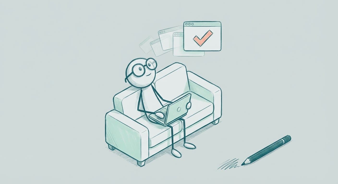 Illustration: Clear Head, Business Running: How to Actually Switch Off as a Founder