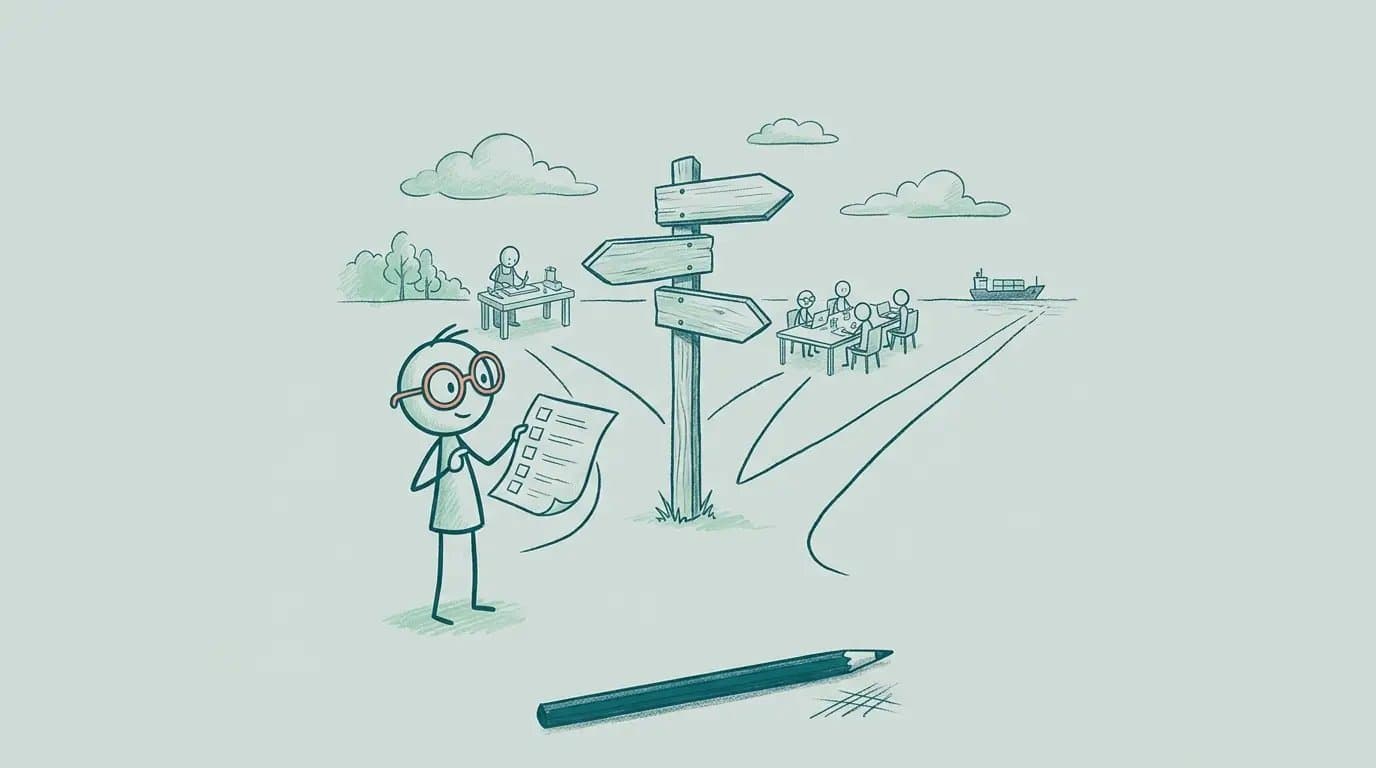 Illustration: Softwareentwicklung outsourcen: Freelancer, Agentur oder Offshore? 5 Kriterien