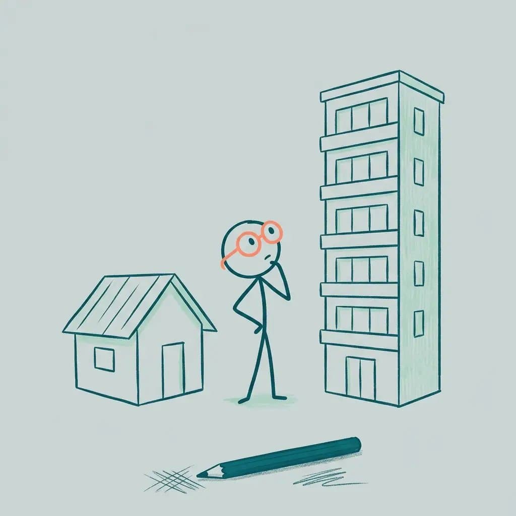 Illustration: Schrödinger’s Doomer: Software Is Not Dying, It Is Moving Up a Floor