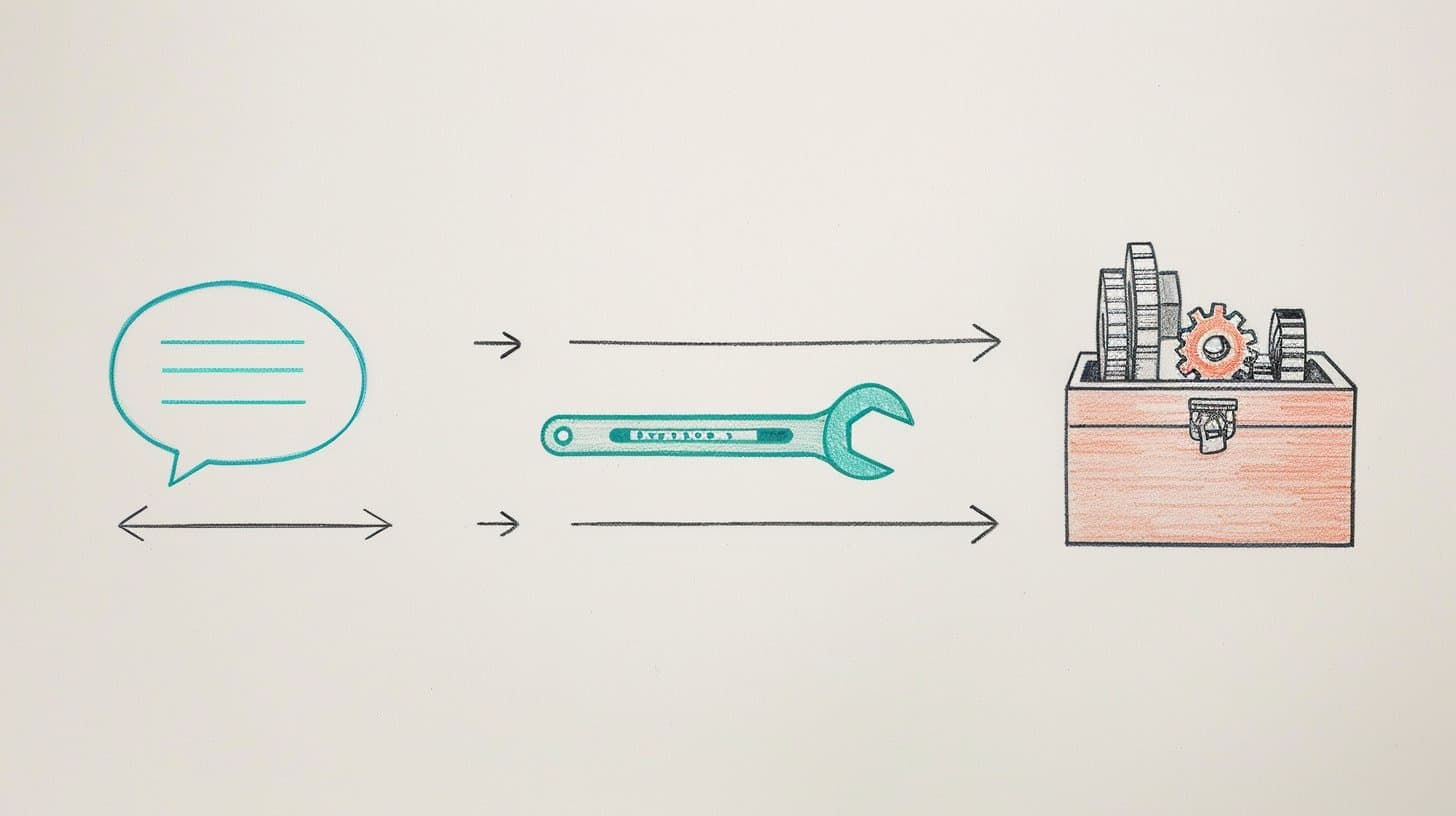 Illustration: From Prompts to Agents: How AI Is Evolving From Text Generator to Real Tool