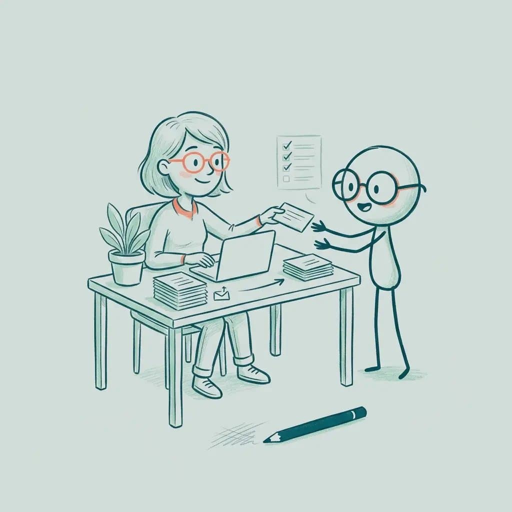 Illustration: KI-Agenten Beispiele: Was du wirklich kaufst, wenn du eine Aufgabe abgibst